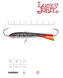 Балансир LUCKY JOHN Classic №8, цвет 12HRT, арт. 81800-12HRT