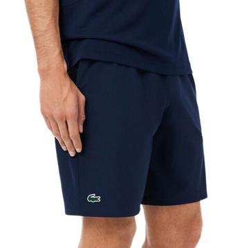 Мужские теннисные шорты Lacoste Tennis X Novak Djokovic - navy blue/white