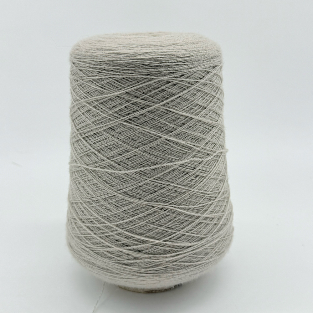 Пряжа Zegna Baruffa Cashwool 2/30 (100% мериносовая шерсть гребенная), 1500м/100гр, серо-бежевый