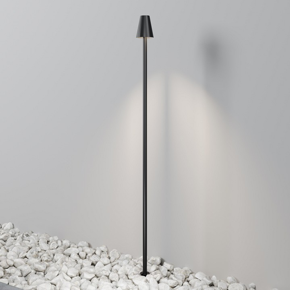 Наземный низкий светильник Maytoni Outdoor Тростник O504FL-L1B3K1