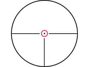 Прицел Konuspro M-30 1-6x24, сетка Center Dot