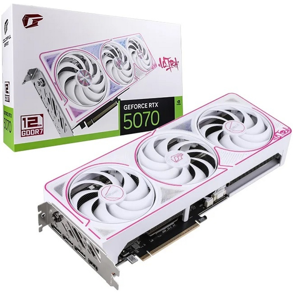Видеокарта Colorful GeForce RTX 5070 Ultra W OC 12GB-V 12GB (RTX 5070 ULTRA W OC 12GB-V)