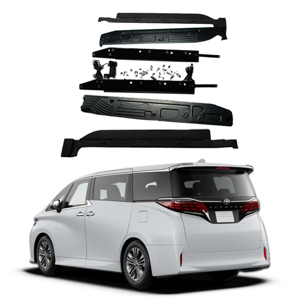Электрические боковые пороги для Toyota Alphard и Vellfire 2018+
