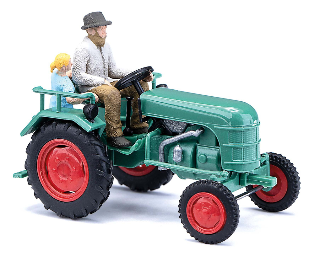 Трактор Kramer KL11 с фермером и ребенком (H0, 1:87)
