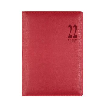 Ежедневник Letts Milano A5 кожзам красный (412 155040)