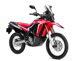 86644-KZZ-U00ZB. STRIPE B, L. MIDDLE COWL *TYPE1* (TYPE1 ). Honda CRF250Rally OEM sticker
