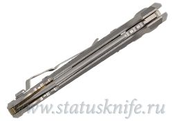 Нож Microtech LUDT 1136-10MS2 Bronze Ti Accent Marfione Selectфотография - 3