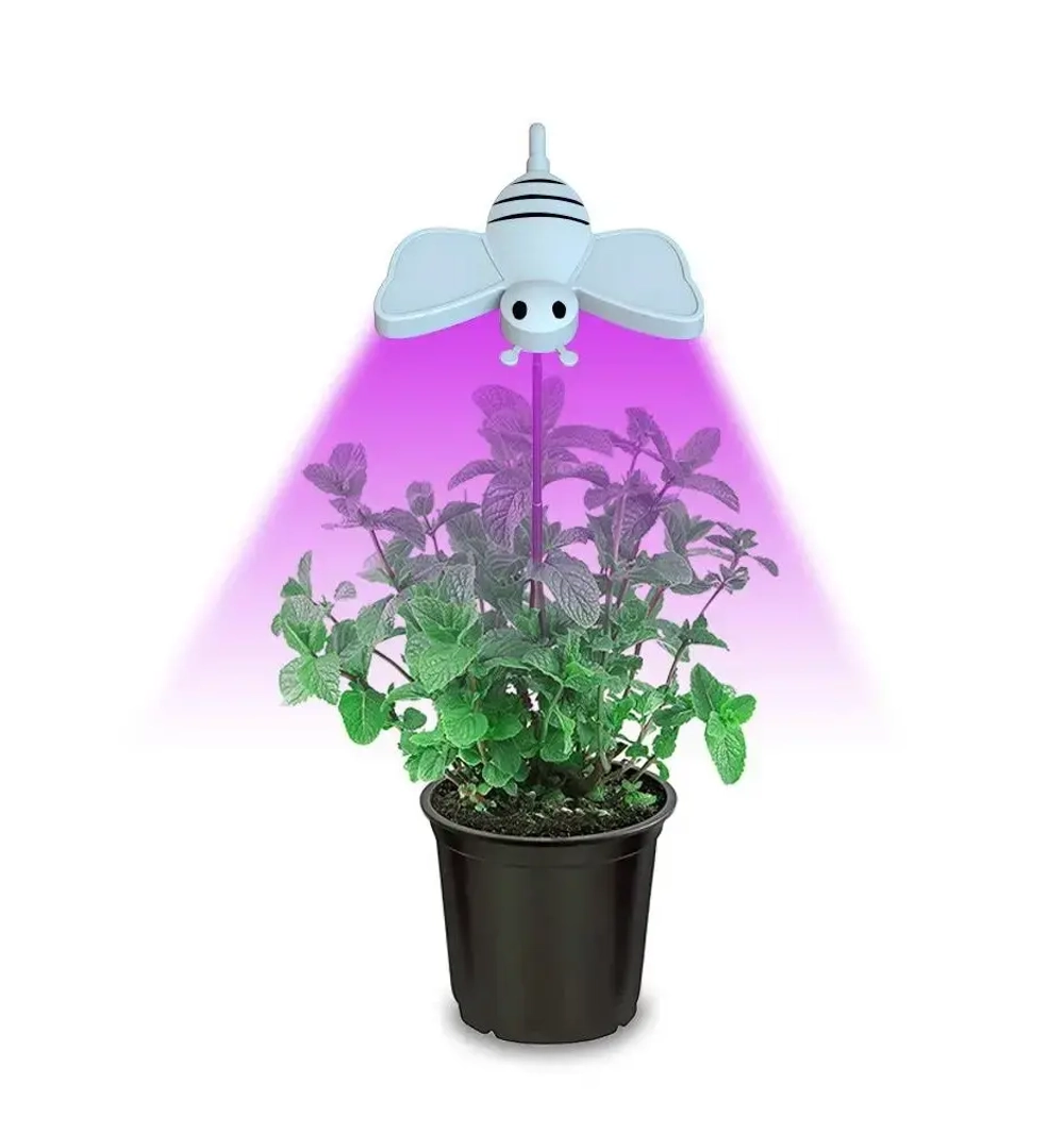 Фитосветильник для растений и рассады «Bee» 15*12*42см 24LED USB CY-BEE02