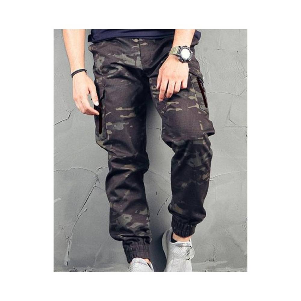 Тактические брюки EmersonGear Blue Label Fashion Ankle banded pants-BK zip-MCBK