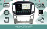 Магнитола для Hyundai H1/Starex 2015-2022 (без часов) - Vaycar VA23-0586-2K на Android 13, Быстрая, 2K QLED, CarPlay,4G SIM-слот