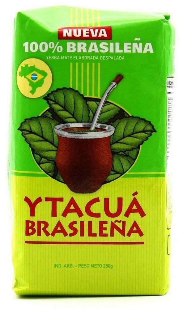 Чай мате Ytacua Yerba mate Molienda Brasilena 250 г, 2 шт