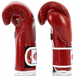 Боксерские перчатки Fairtex BGV-9 Red/White Piping