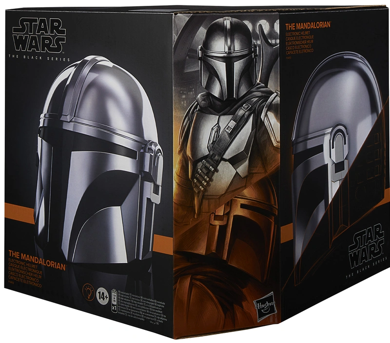 Шлем Hasbro F0493 Star Wars The Black Series The Mandalorian Premium Electronic Helmet
