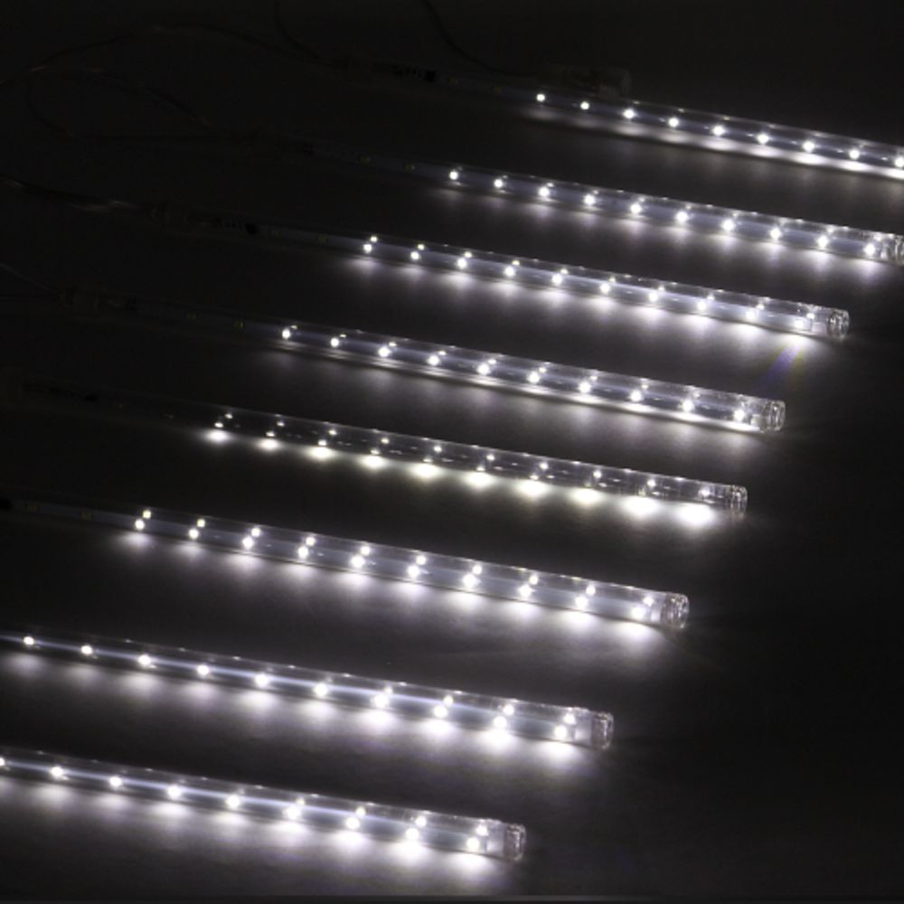 ENOS-02H ЭРА Гирлянда LED Сосульки 2,1м холодный свет, 7V, IP44 | Гирлянды