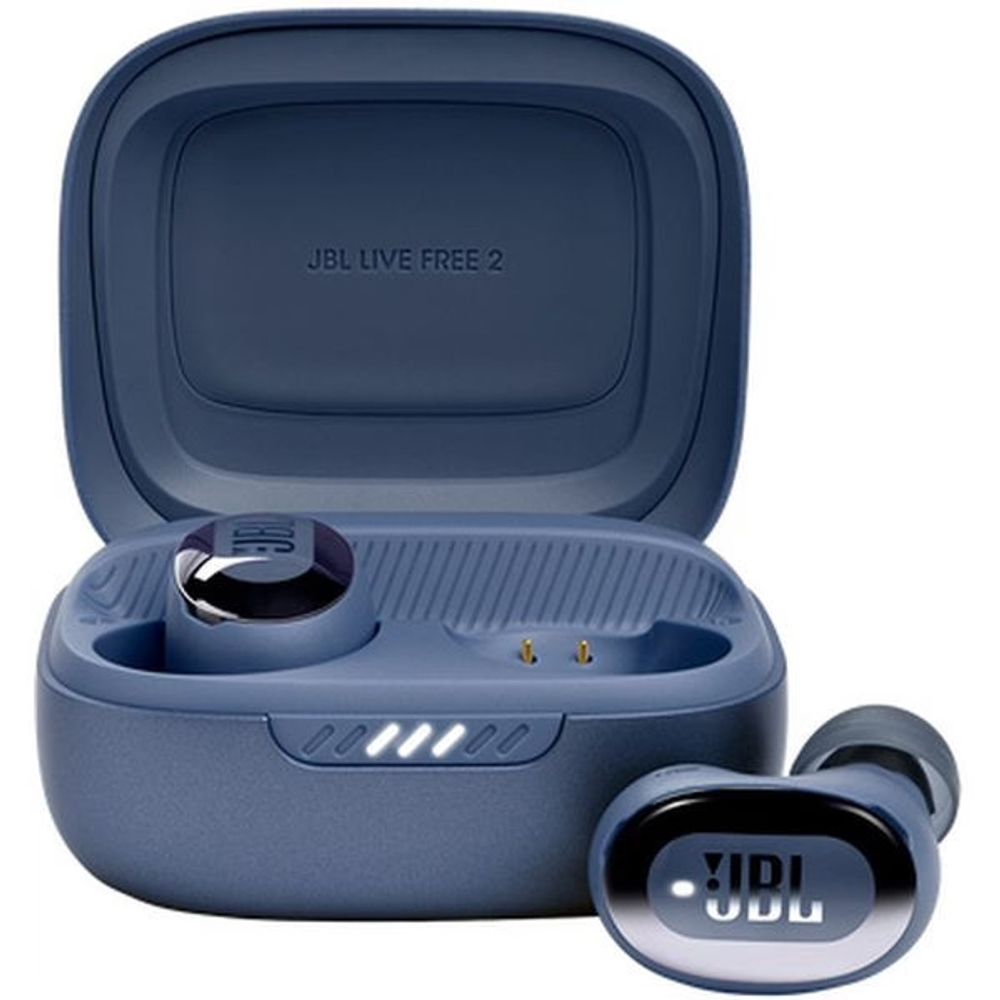 Беспроводные наушники JBL Live Free 2 Blue - 2