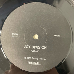 Винтажная виниловая пластинка LP Joy Division Closer (Латвия 1991)