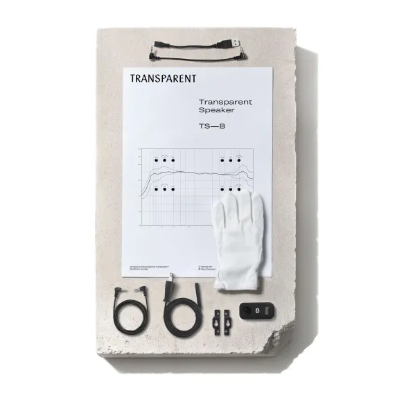 Transparent Transparent Speaker Black
