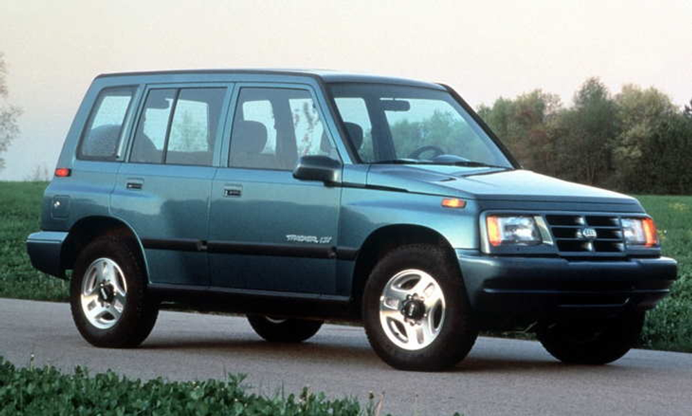 Порог Chevrolet Tracker 1989-1998 (1мм)