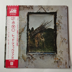 Винтажная виниловая пластинка LP Led Zeppelin IV (Japan 1976) (Obi) P-10125A