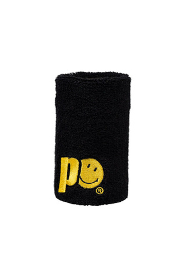 Теннисные напульсники PRINCE X SMILEY WRISTBANDS BK L