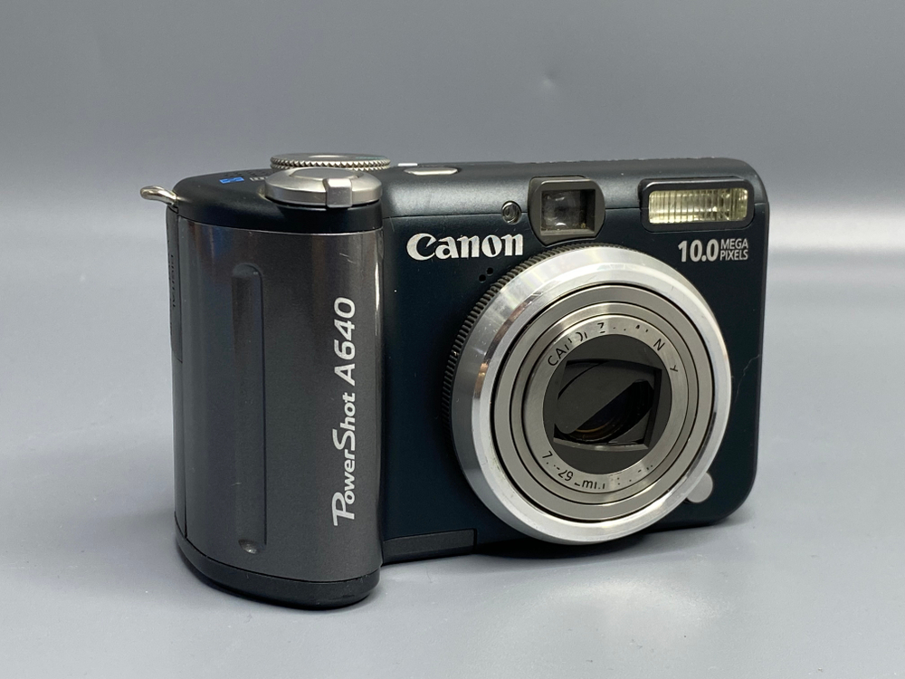Canon PowerShot A640 — плохо работает шторка