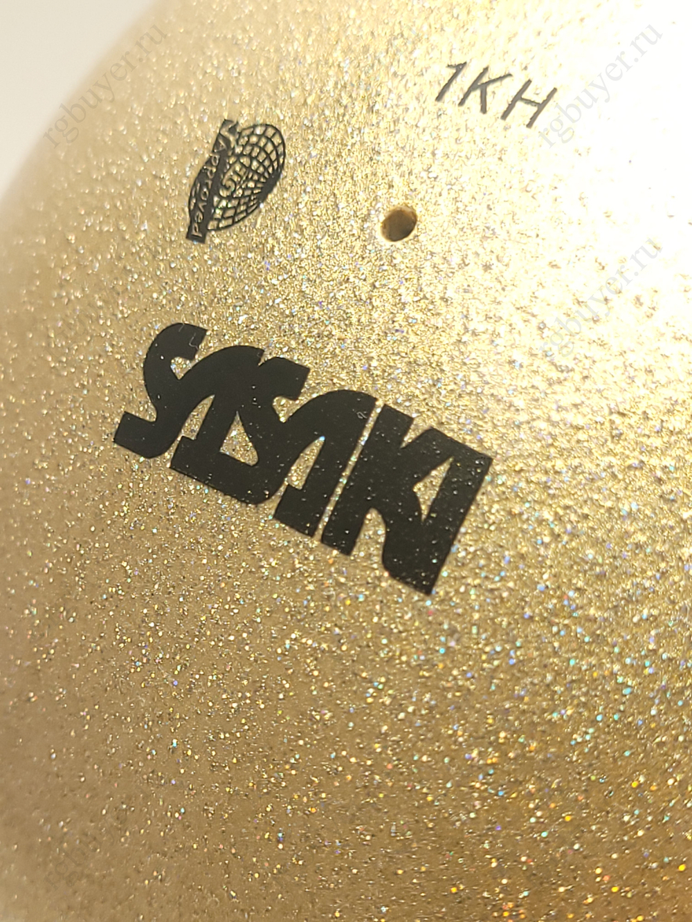 Мяч Sasaki 18,5 см серия "Метеор" Золотой GD (Gold)