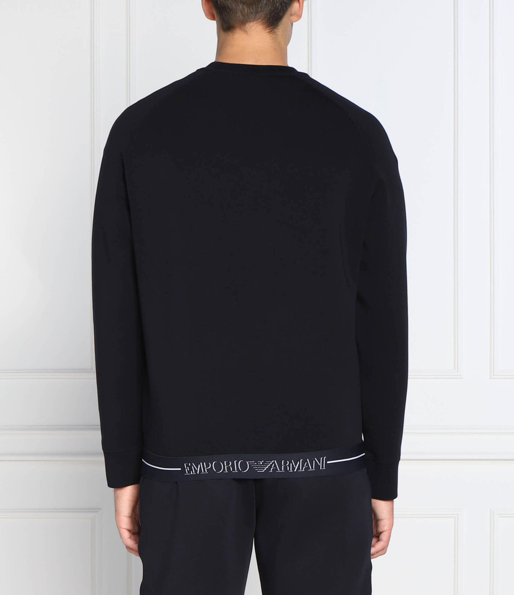 Худи Emporio Armani - темно-синий(6L1MM4 1JHSZ)