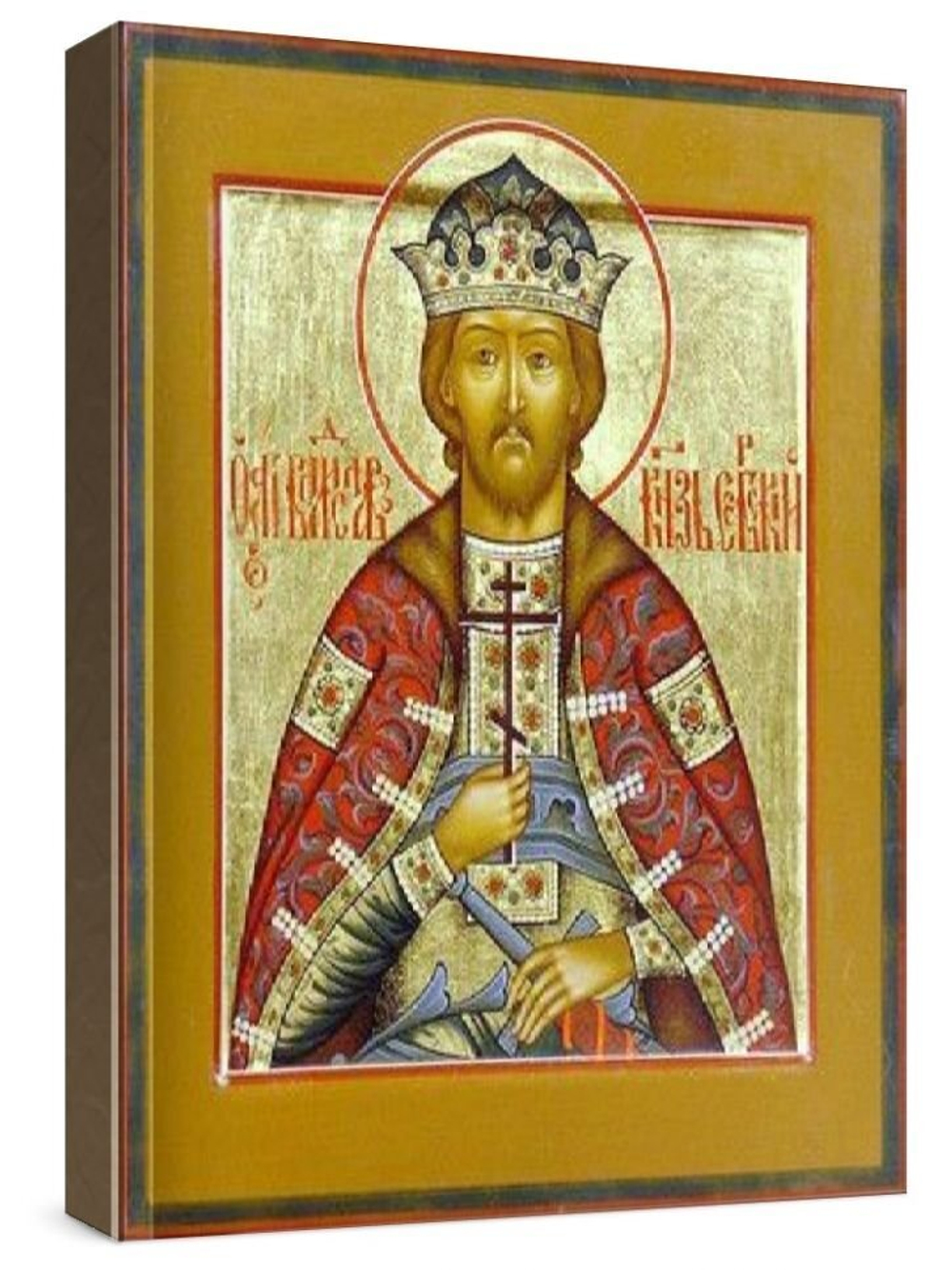 Владислав Сербский (рукописная икона)