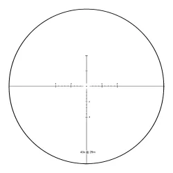 Прицел Vector Optics Sentinel-X 10-40x50, SF, COM-25M - прицельная сетка COM-25M
