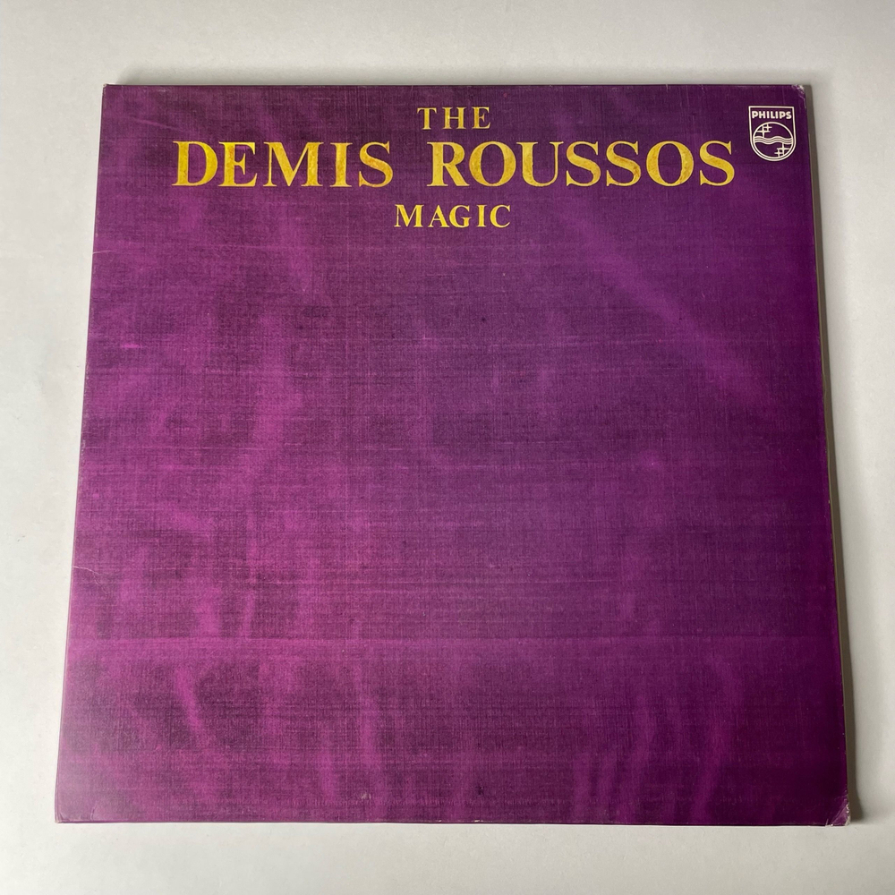 Винтажная виниловая пластинка LP Демис Руссос Demis Roussos, The Demis Roussos Magic (Англия 1977)