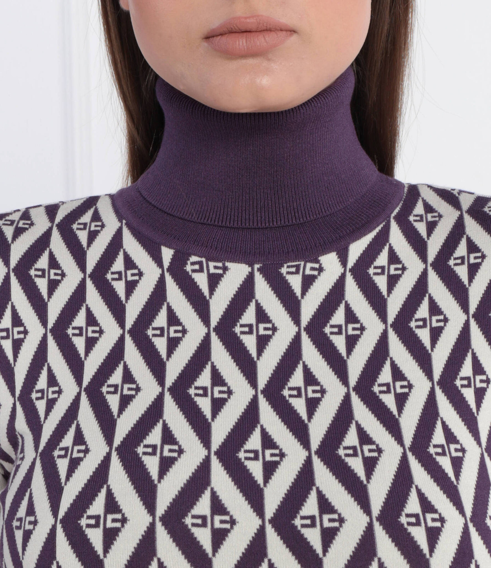 Платье Elisabetta Franchi - фиолетовый(AM98B36E2)