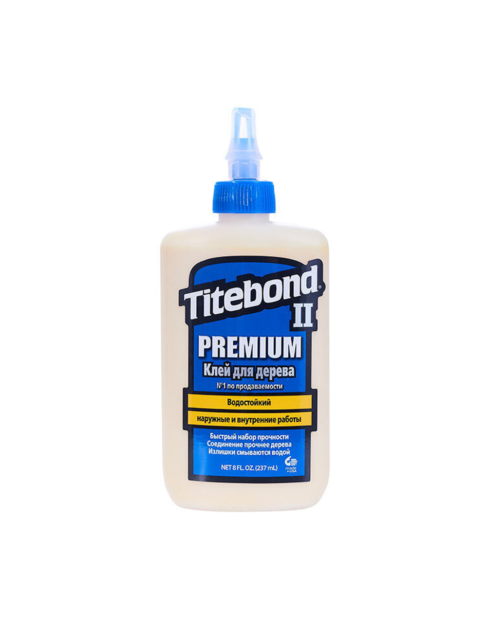 Клей Titebond II Premium столярный влагост. 237мл
