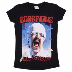 Футболка женская Scorpions Blackout (179)