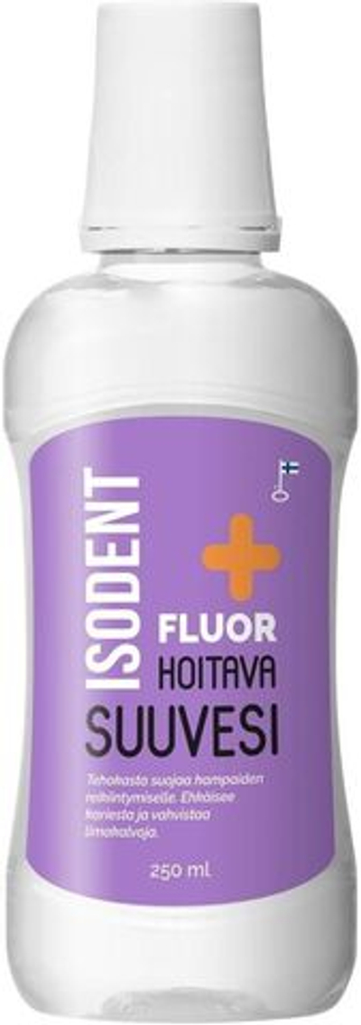 ISODENT FLUOR+ Ополаскиватель для полости рта 250 мл (из Финляндии)