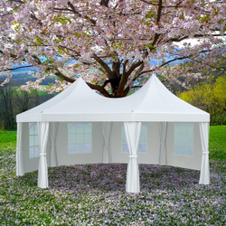 Шатер-беседка Green Glade 1052 2,5х2,5х2,5х2,5х3,4м полиэстер 2 коробки