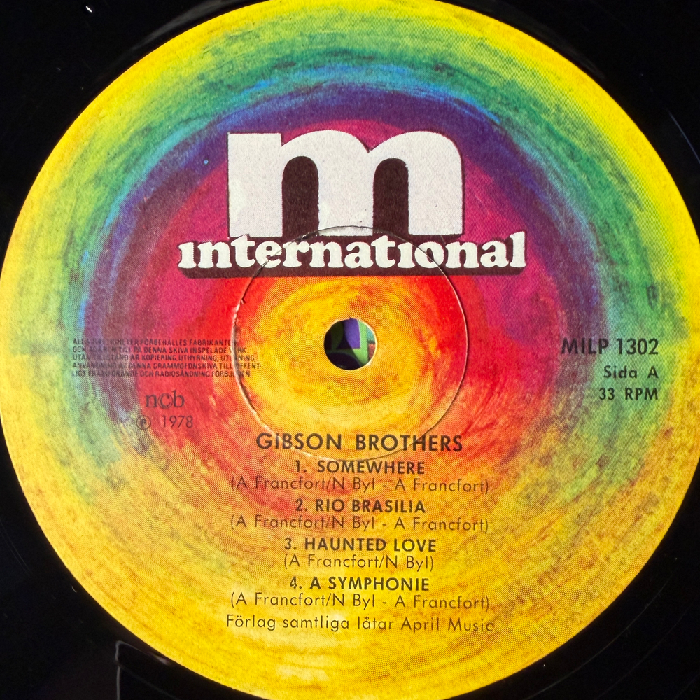 Виниловая пластинка Gibson Brothers - By Night LP