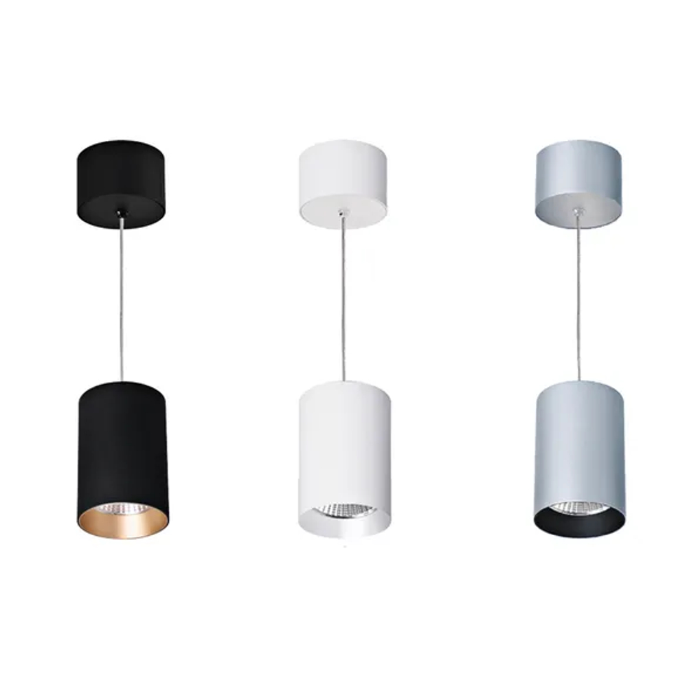 Светильник подвесной SP-POLO-R85-2-15W Day White 40deg (White, White Ring) (Arlight, IP20 Металл, 3 года) 022948