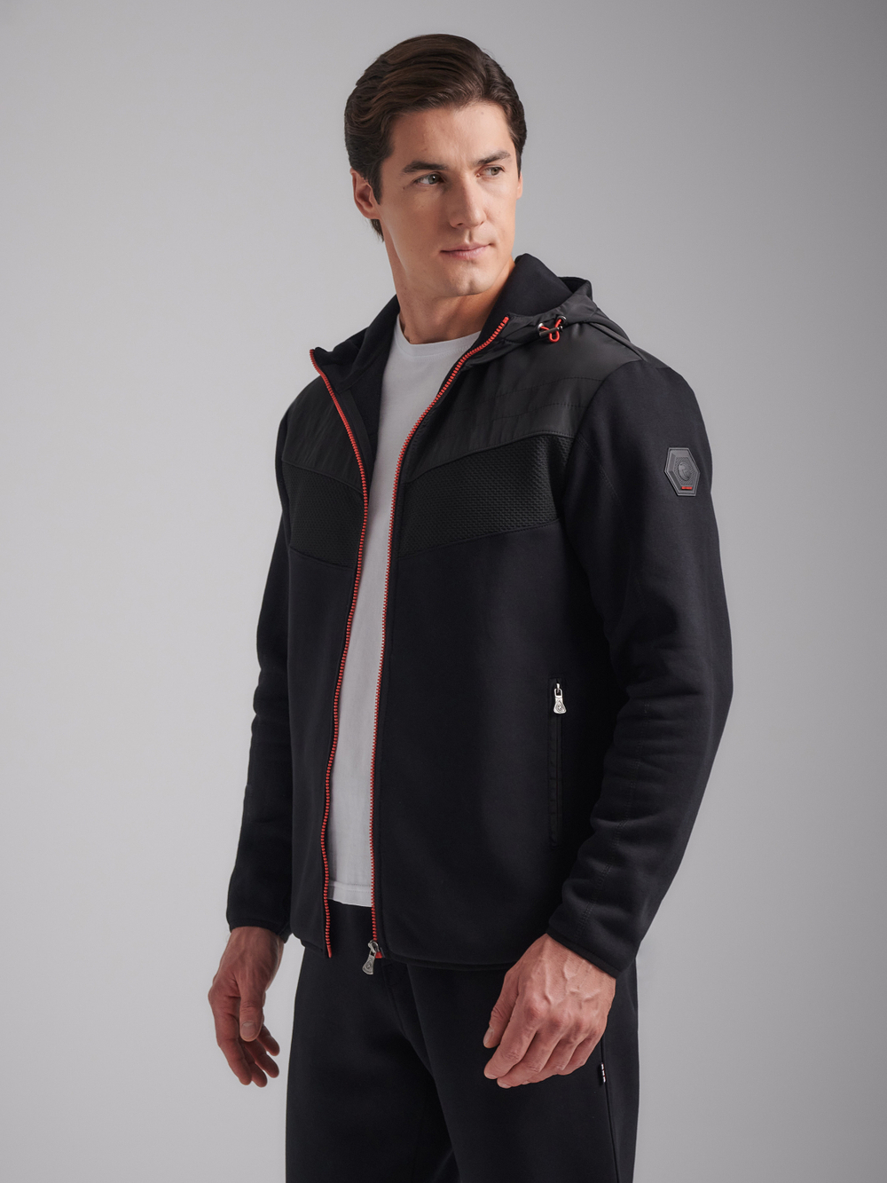 Спортивный костюм мужской 12M-RR-1792 RED-N-ROCK'S черный