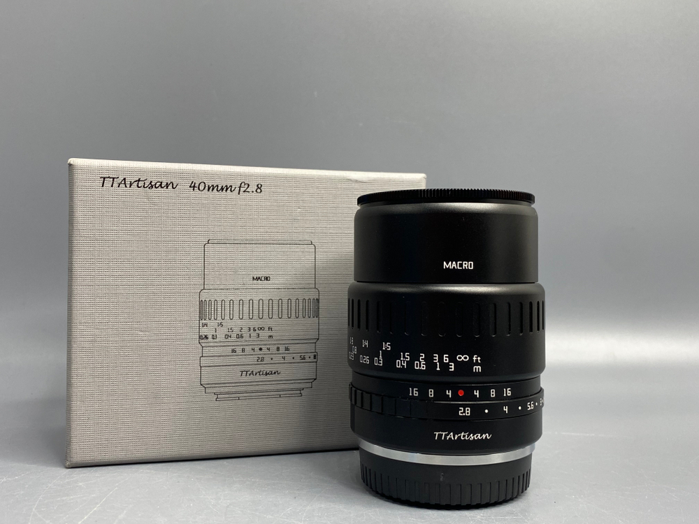 TTArtisan 40mm 2.8 Macro X-mount
