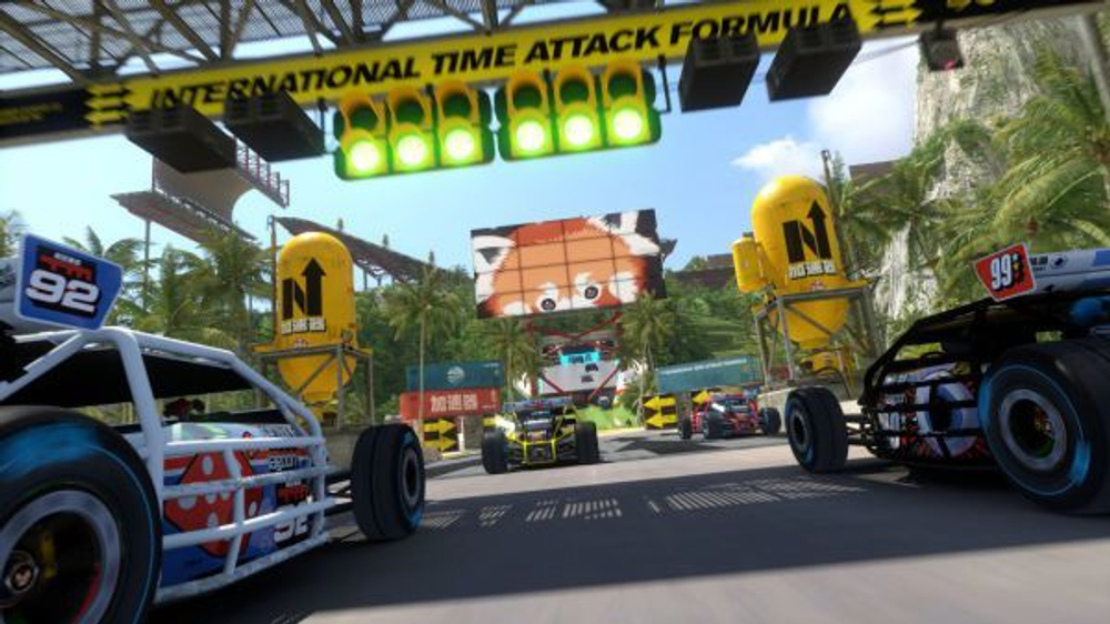 Trackmania Turbo (диск для PS4, поддержка PS VR, полностью на русском языке)