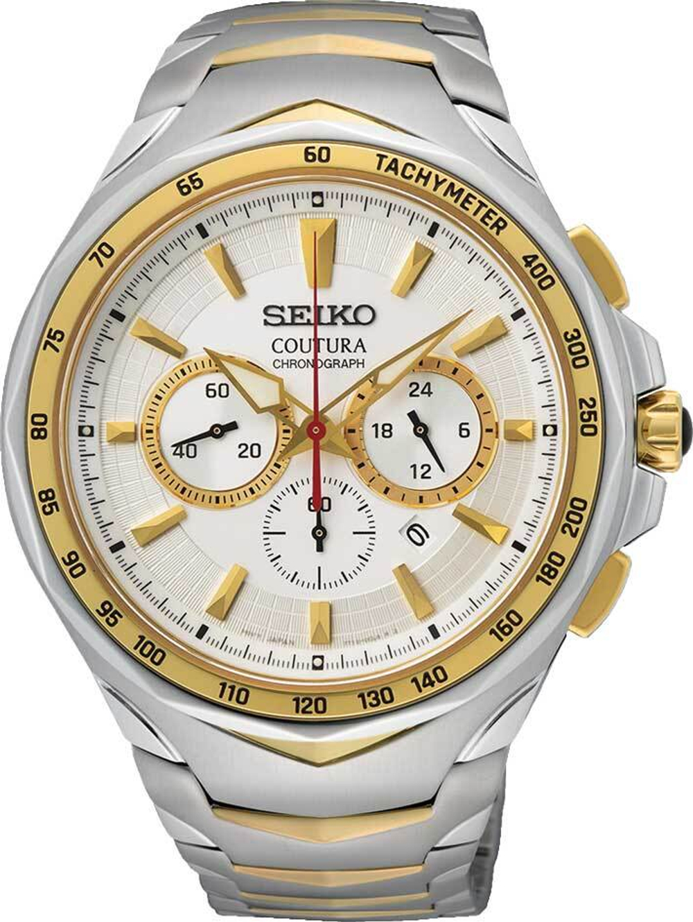 Японские наручные часы Seiko SRWZ24 с хронографом