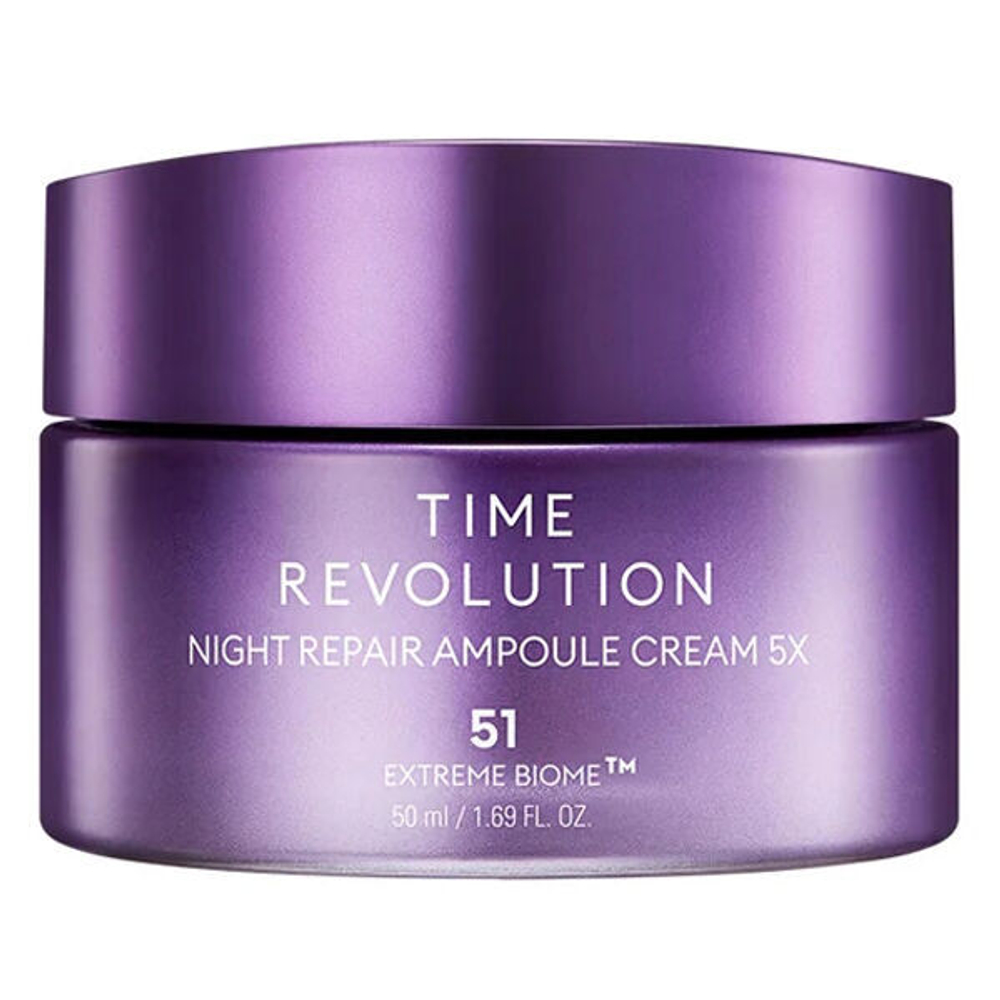 Ночной восстанавливающий крем с пробиотиками MisshaTime Revolution Night Repair Ampoule Cream 5X, 50мл