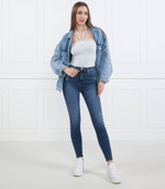 Боди Tommy Jeans - морской(DW0DW15314)