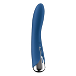 Синий вибратор 17,8см для G-точки Satisfyer Spinning Vibe 1 Rotating G-Spot Vibrator Blue