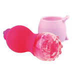 Розовый ледяной вибромассажер ICE VIBRATOR FREEZER PLEASER