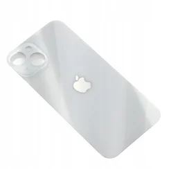 Задняя крышка для iPhone 14 (White) с большим вырезом под камеру