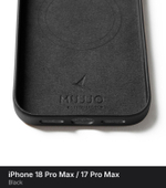 Чехол Mujjo Leather Case для iPhone 18 Pro Max / 17 Pro Max Black
