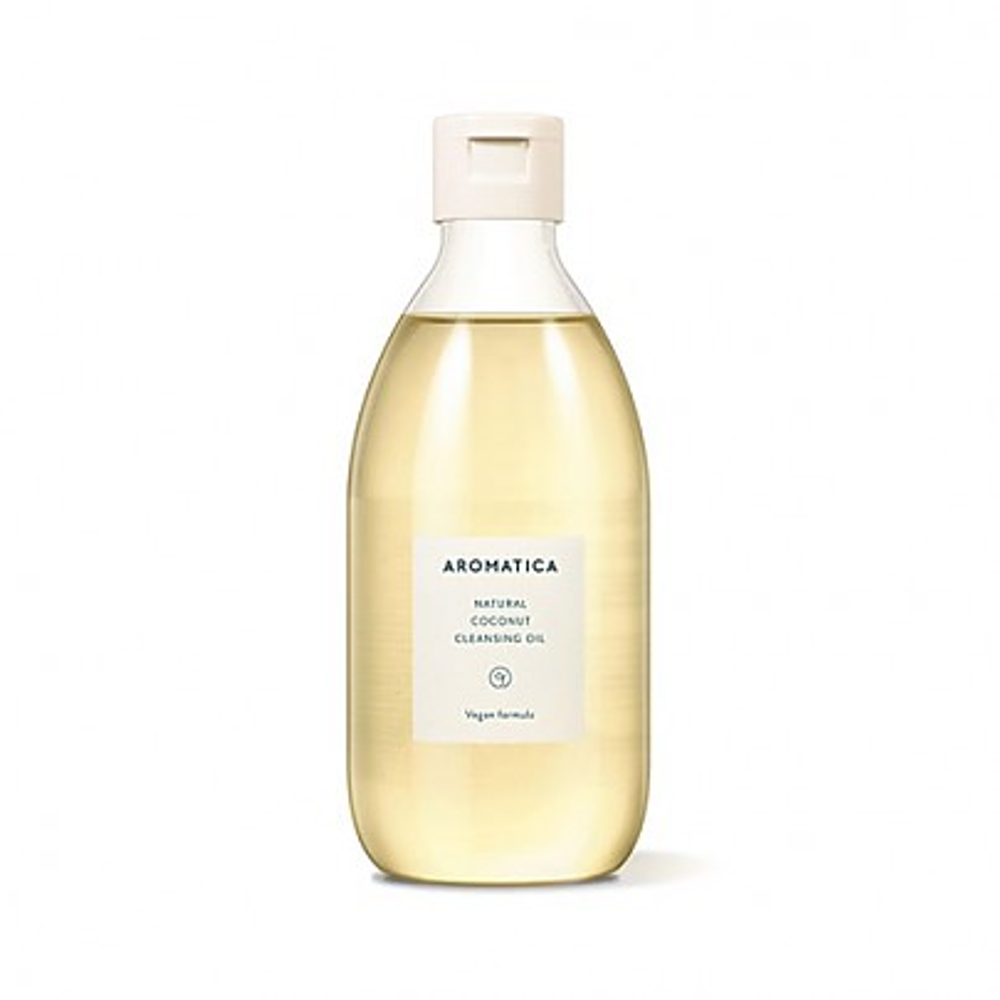 Гидрофильное масло с экстрактом кокоса AROMATICA Natural Coconut Cleansing Oil 300 мл