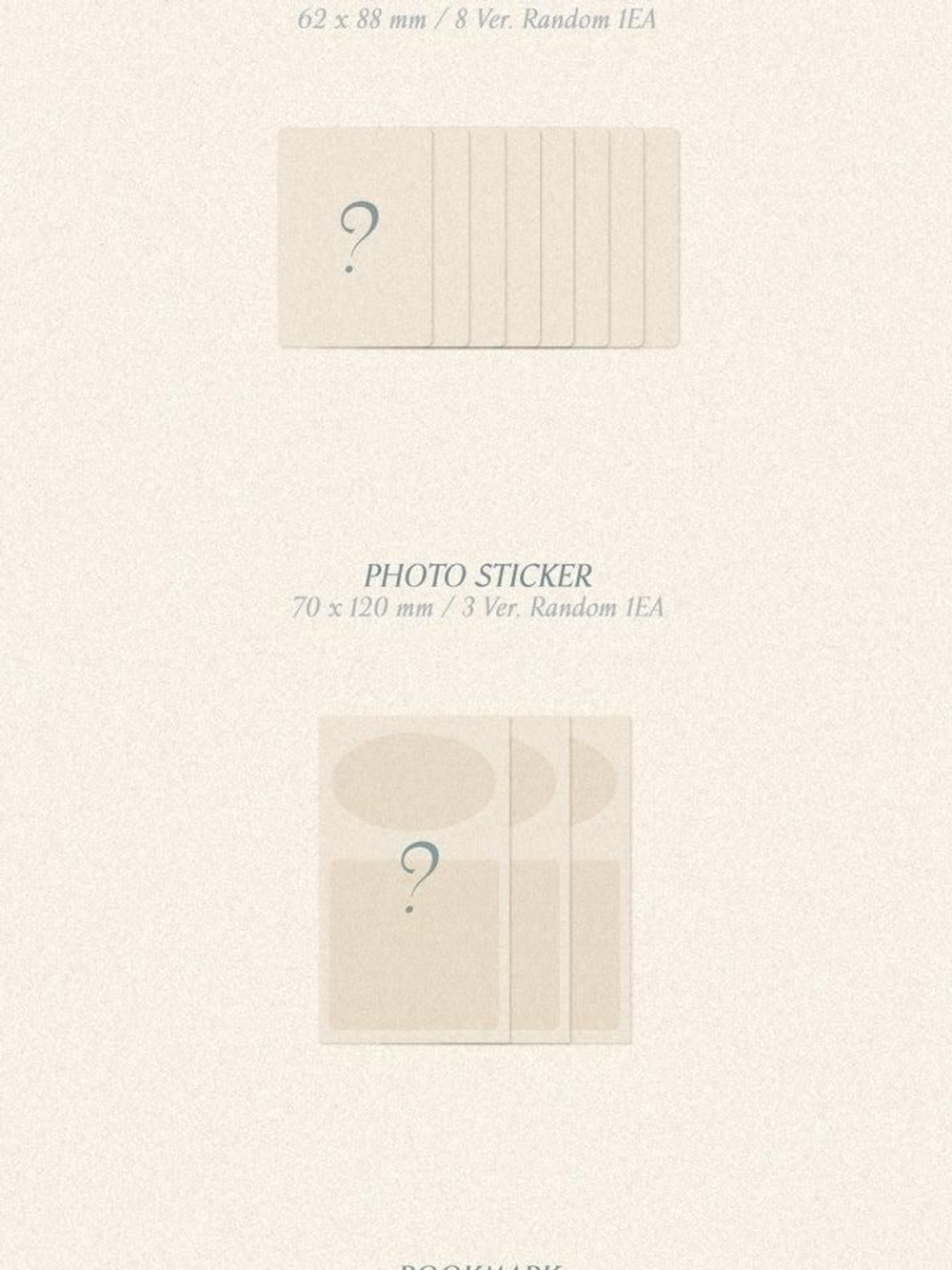 Альбом KIHYUN - VOYAGER 1st Single Album RANDOM Version