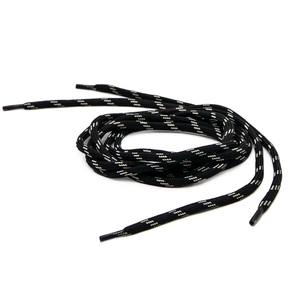 Шнурки круглые Outdoor 6 мм*120см черн/беж, Prym